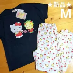 ★新品★サンリオ コジコジ✕ハローキティ 半袖 ルームウェア(パジャマ) Mのサムネイル
