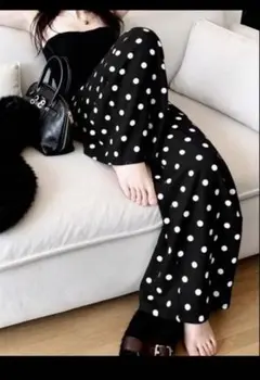 SHEIN ドットスウェットパンツ