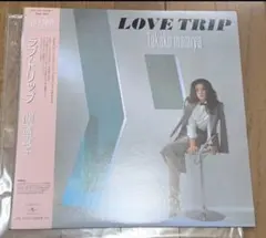 未使用品 アナログレコードLP クリアブルー盤] 間宮貴子 LOVE TRIP