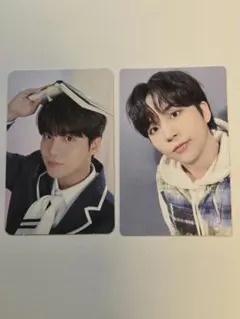 ATEEZ ジョンホ 制服トレカ ヨントン当選者限定 ATEEZ ユノ 制服トレカ ヨントン当選者限定 ATEEZ ユノ 制服