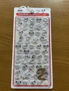 101匹わんちゃん ボンボンドロップシール ミニ