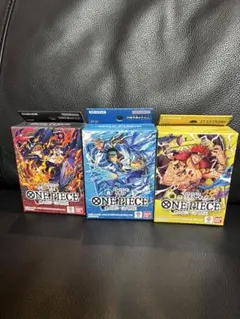 ワンピースカード スタートデッキ 3種セット サボ クザン キッド アジアルート