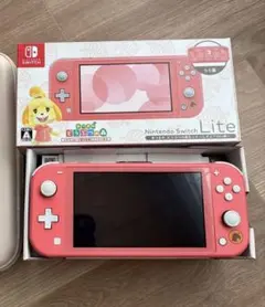 Switch Swicth lite 本体 あつまれ どうぶつの森セット しずえアロハ柄