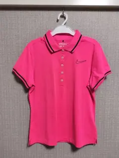 Nike Golf Dri-FIT ナイキゴルフ ポロシャツ　ピンク Lのサムネイル