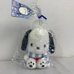 ポチャッコ サンリオ マフラー マスコットホルダー ぬいぐるみ タグ付 2016