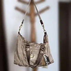 COACHバック　肩掛け　ハンドバッグ　ショルダー付