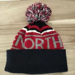 THE NORTHFACE　ニット帽 ボンボン　キッズ