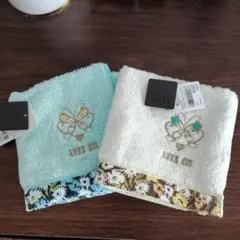 【5月8日まで】ANNA SUI タオルハンカチ 2枚セット