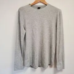 ワッフル 長袖カットソー