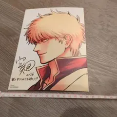 新劇場版　銀魂　吉原大炎上　第4弾入場者特典　イラストボード