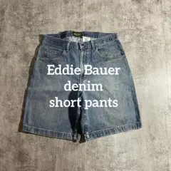 Eddie Bauerエディーバウアーデニムショーツ W33 ハーフパンツ古着