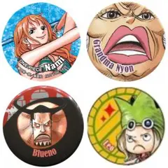 ONE PIECE 夏コミ 2015 2016 缶バッジ 4点セット