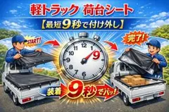 2【Mサイズ（ロングキャビン）】Rubens(ルーベンス）軽トラック 荷台