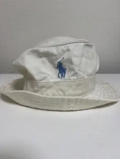 Polo Ralph Lauren バケットハット ホワイト
