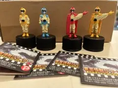 東宝怪獣シリーズ2ボトルキャップコレクション ミステリアン4体