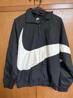 Nike ナイロンジャケット ブラック/ホワイト
