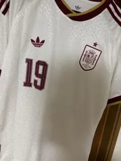 スペイン代表2026アウェイオーセンティックユニフォーム 19番ヤマルのサムネイル