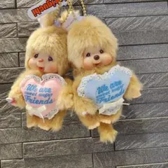 新品スウィートシュガー モンチッチ&チムたん キーチェーン2点セット