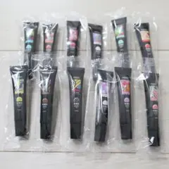 ぷっくりチューブジェル 立体 クリア 12本セット まとめ売り キャンディ