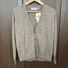 【UNIQLO】ANYA HINDMARCH カーディガン ブラウンS