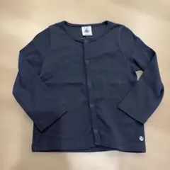 PETIT BATEAU カーディガン ネイビー 18m 81cm