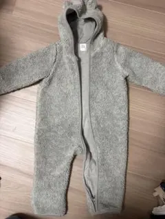 baby GAP フリースロンパース 6-12ヶ月 グレー