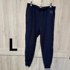H&M ズボン スウェットパンツ パンツ ネイビー ジョガーパンツ 【L】