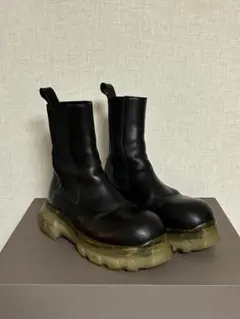 rick owens creeper bozo tractor boots 43 - メルカリ