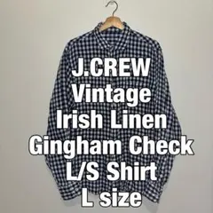J.CREW Vintage Irish Linen L/S Shirtのサムネイル