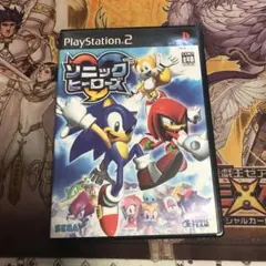ソニックヒーローズ　ps2 ソフト