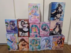 初音ミク オーバーロード アルベド 夜刀神十香 時崎狂三 ぷにる フィギュア