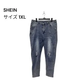 SHEIN ダメージデニムジーンズ 1XL