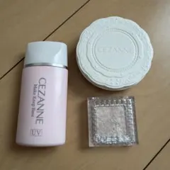 セザンヌ　まとめ売り　皮脂テカリ防止下地　シングルカラーアイシャドウ04