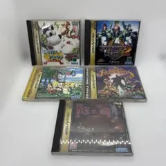 セガサターン ゲームソフト 5本セット