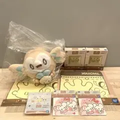 一番くじ　ポケピース　D賞モクロー　F賞 G賞 I賞 J賞 8個セット