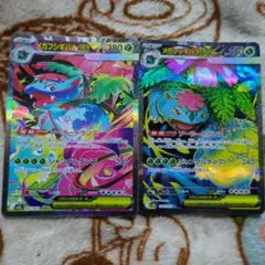 ポケモンカード　メガフシギバナex SAR、SR