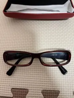 alain mikli メガネ レッド/ブラック