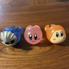 星のカービィ ファッションリング 3種セット　新品　ガチャ