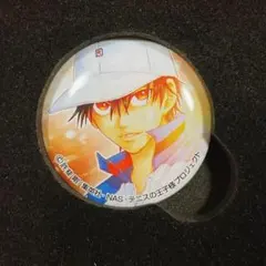 テニスの王子様 越前リョーマ ダブルスの王子様 缶バッジ 非売品 2009年