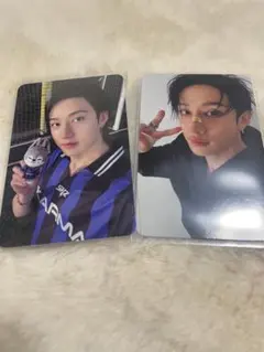 stray kids スキズ　karma 封入　トレカ　バンチャン　2枚