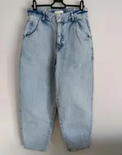 H＆Мデニムパンツ　ライトブルー　サイズ36（S）