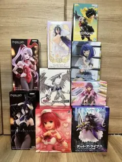 プライズフィギュア　まとめ売り　9点セット オーバーロード　推しの子　化物語他