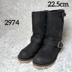 REDWING　レッドウイング 2974 エンジニアブーツ 7D 7D 美品 06年】レッドウィング 2974 エンジニア ブラック ホーウィン