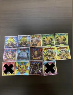 ワンピースマンチョコレッド　シール各300円