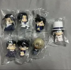名探偵コナン ちぢませ隊10　まちぼうけ ガチャガチャ　7個セット