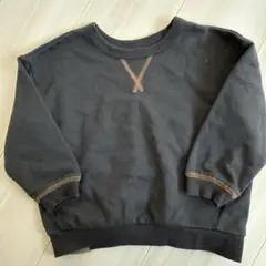 BREEZE ブラック トレーナー 100サイズ