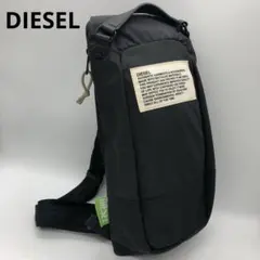 極美品✨DIESEL ディーゼル ボディバッグ キャンバス ブラック