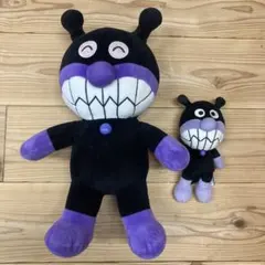 バイキンマン　ぬいぐるみ　セット　アンパンマン