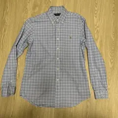 Ralph Lauren チェック柄 ボタンダウンシャツ ポニー刺繍