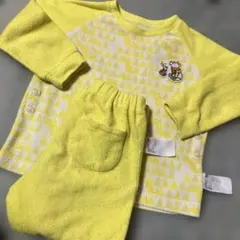 プーさん　フリースパジャマ　100センチ　上下セット